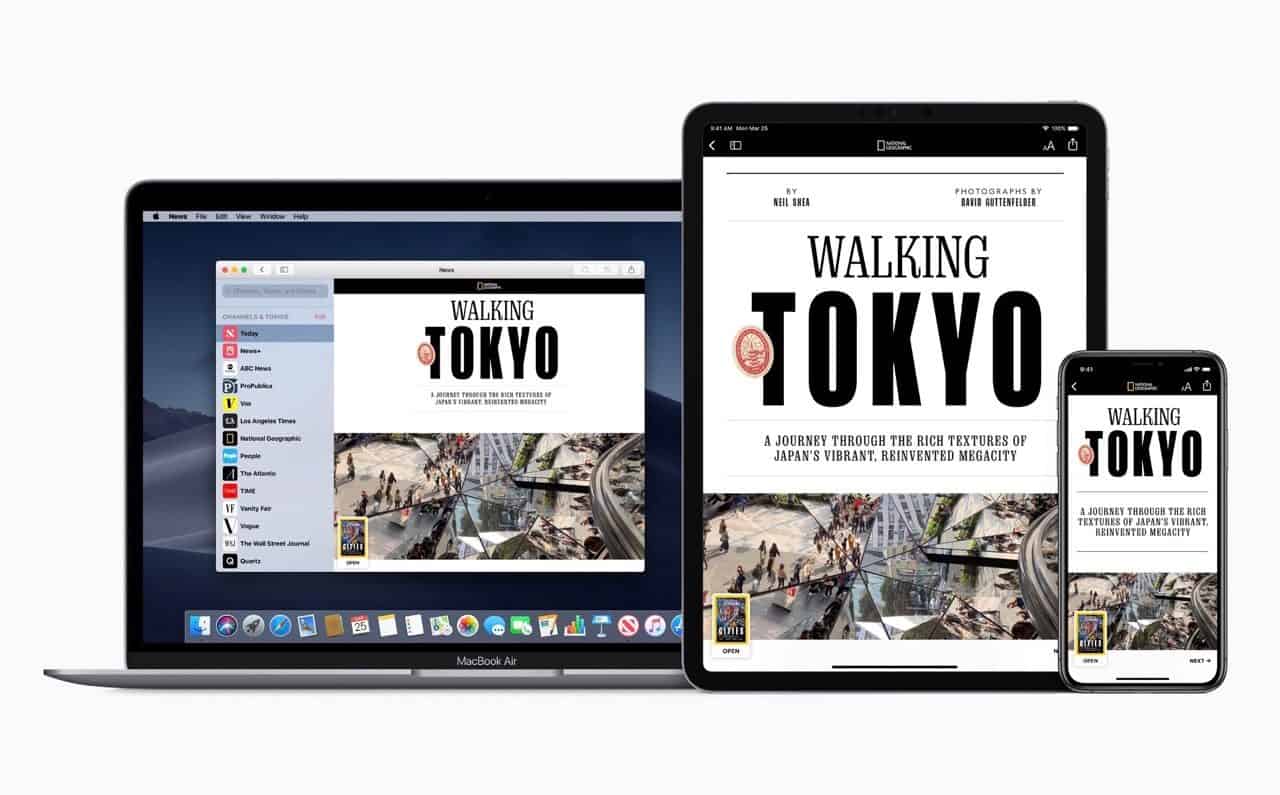 Apple News op de Mac, iPhone en iPad