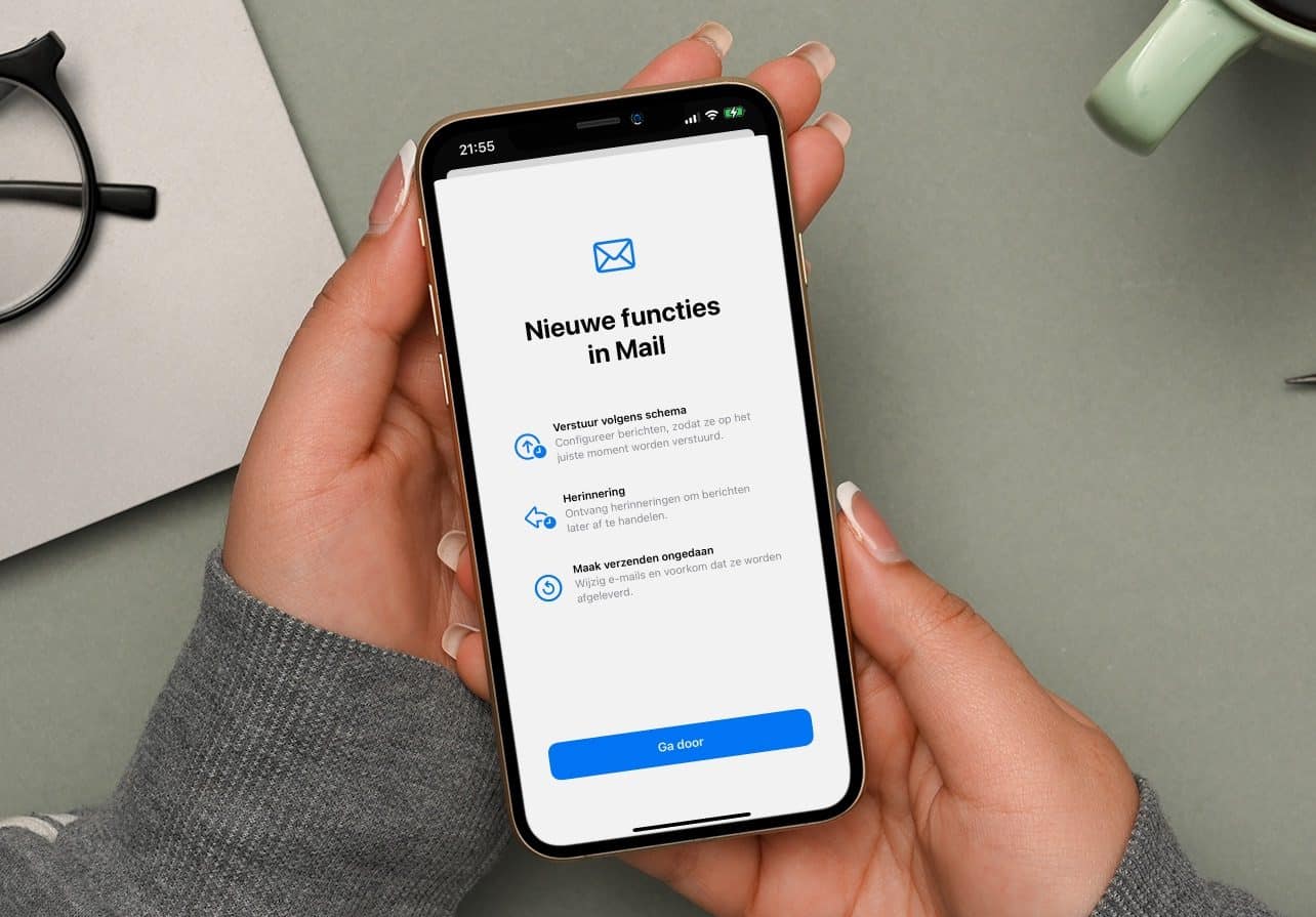 Nieuwe Mail-functies in iOS 16