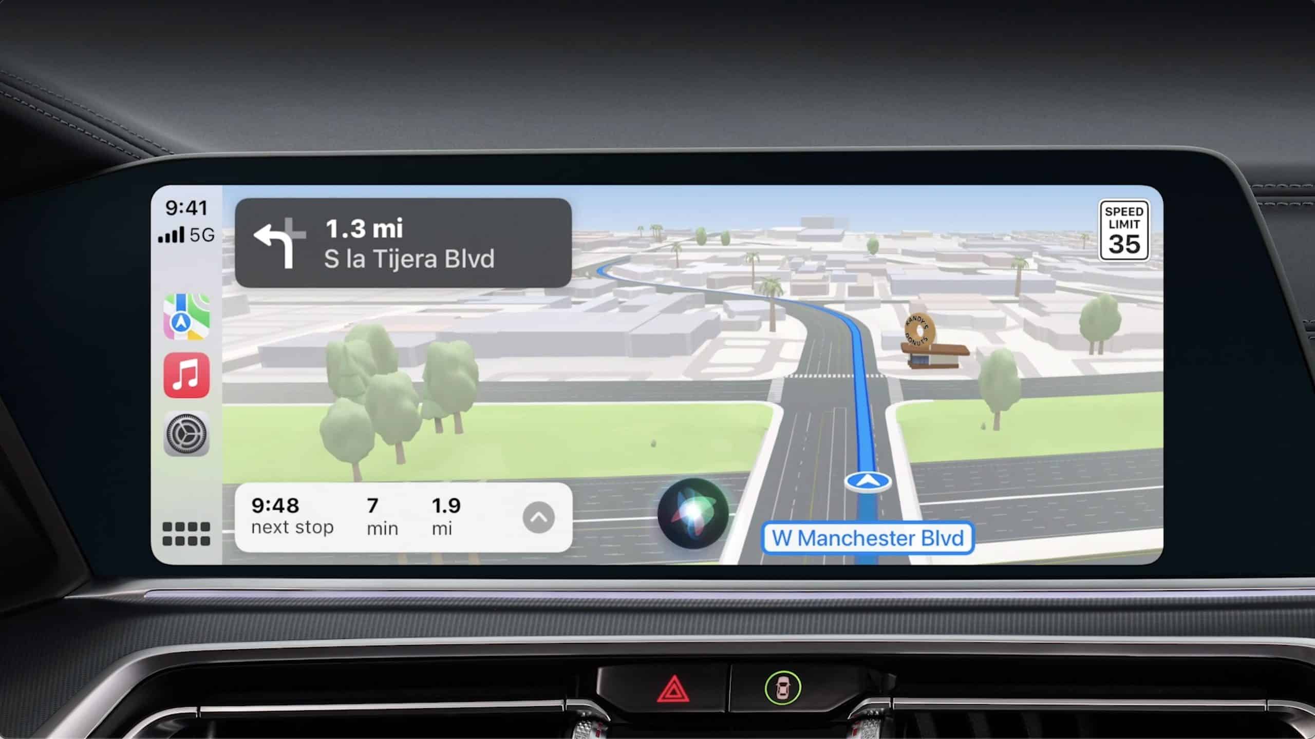 Siri in CarPlay