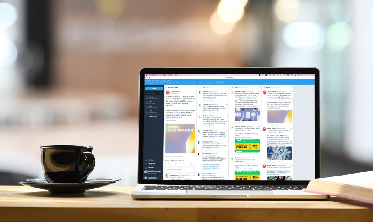 TweetDeck voor Mac