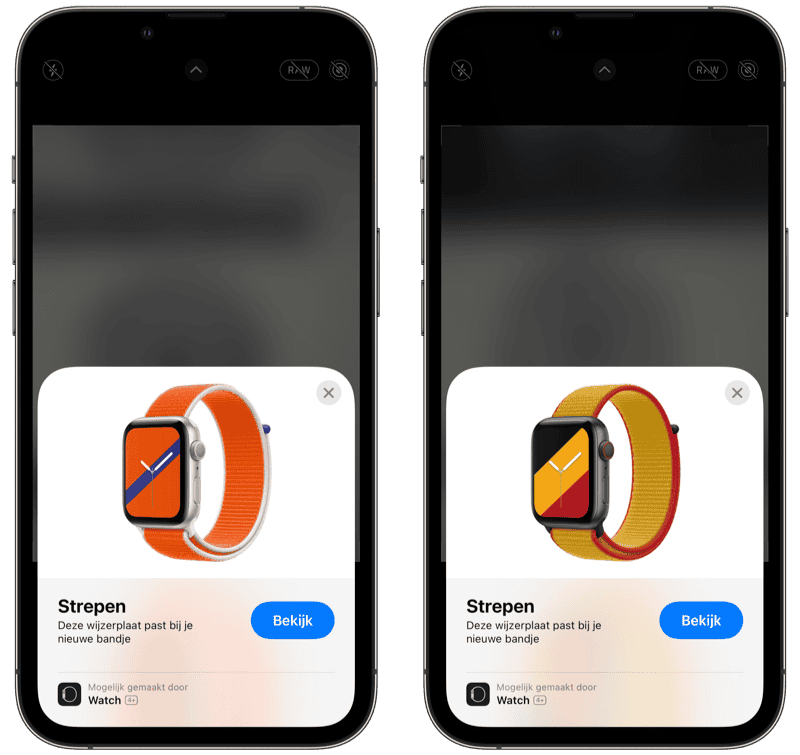 Apple Watch bandjes wijzerplaten met appclips