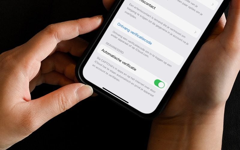 Captcha omzeilen met automatische verificatie in iOS 16