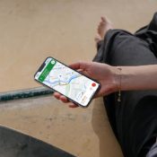 Google Maps op iPhone