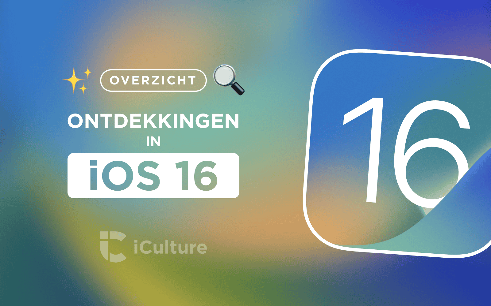 iOS 16 ontdekkingen.