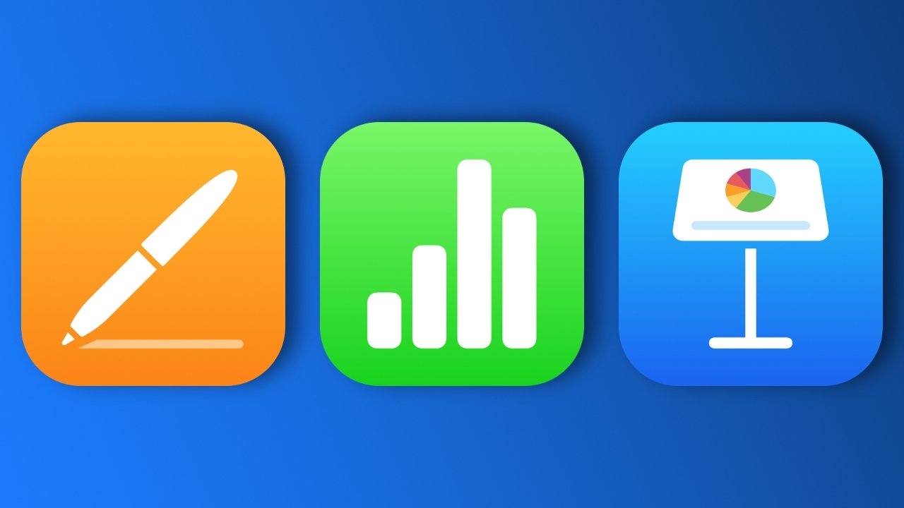 iWork iconen