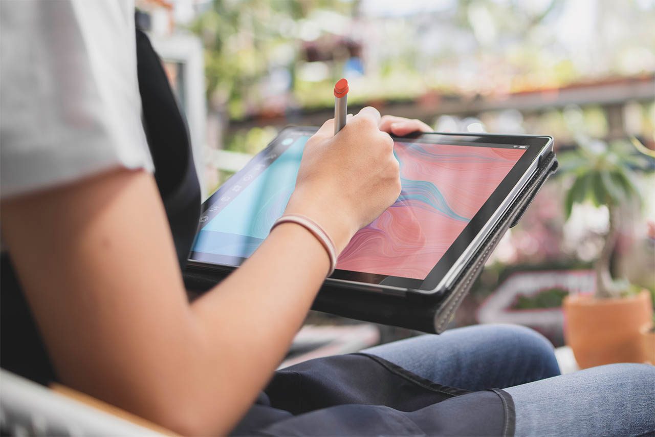 Logitech Crayon tekenen op iPad