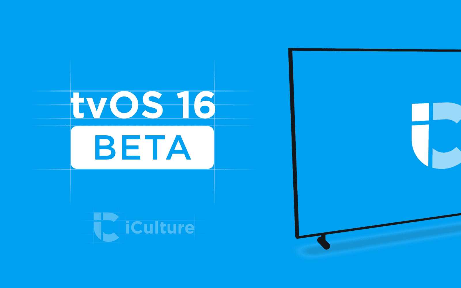 tvOS 16 beta versie 1.