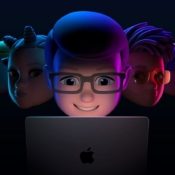 WWDC 2022 Memoji met Tim Cook.