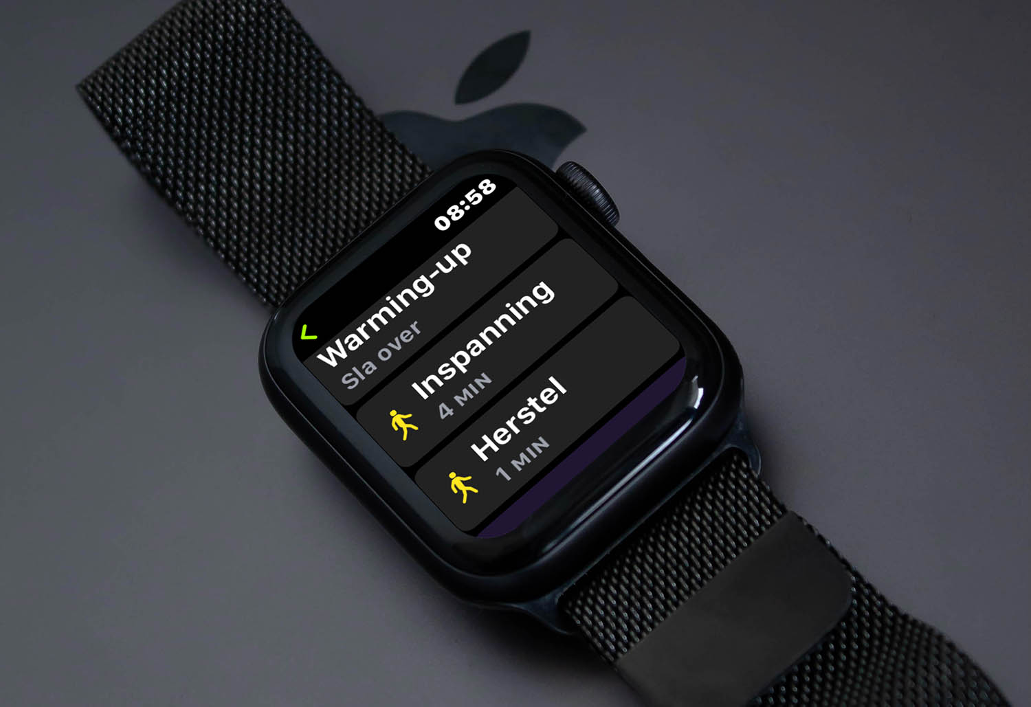 Aangepaste workout maken op Apple Watc