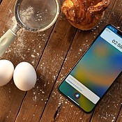 iPhone timer met Siri tijdens het koken