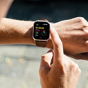 Workout-app op de Apple Watch gebruiken tijdens het sporten