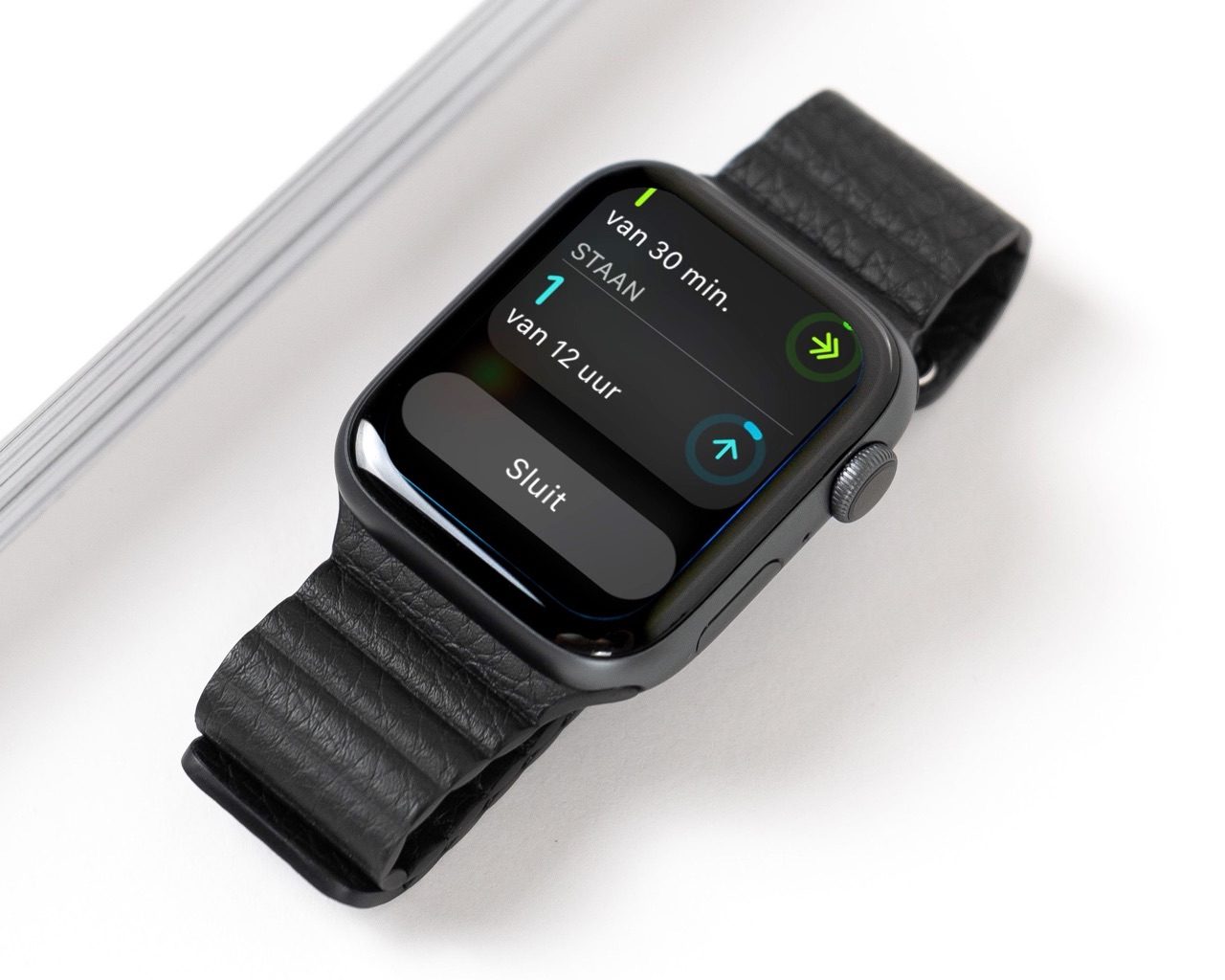 Apple Watch notificatie sluiten