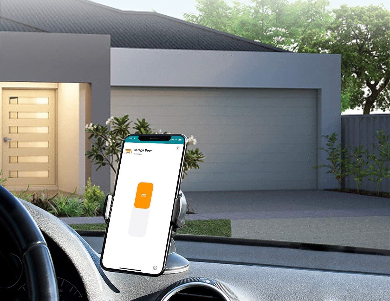 Garagedeur openen met HomeKit