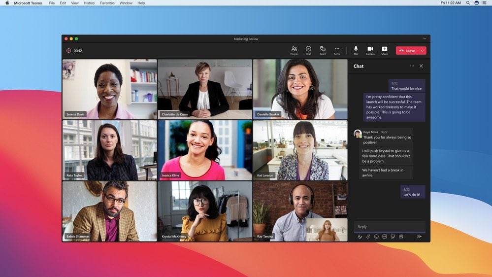 Microsoft Teams Mac-app