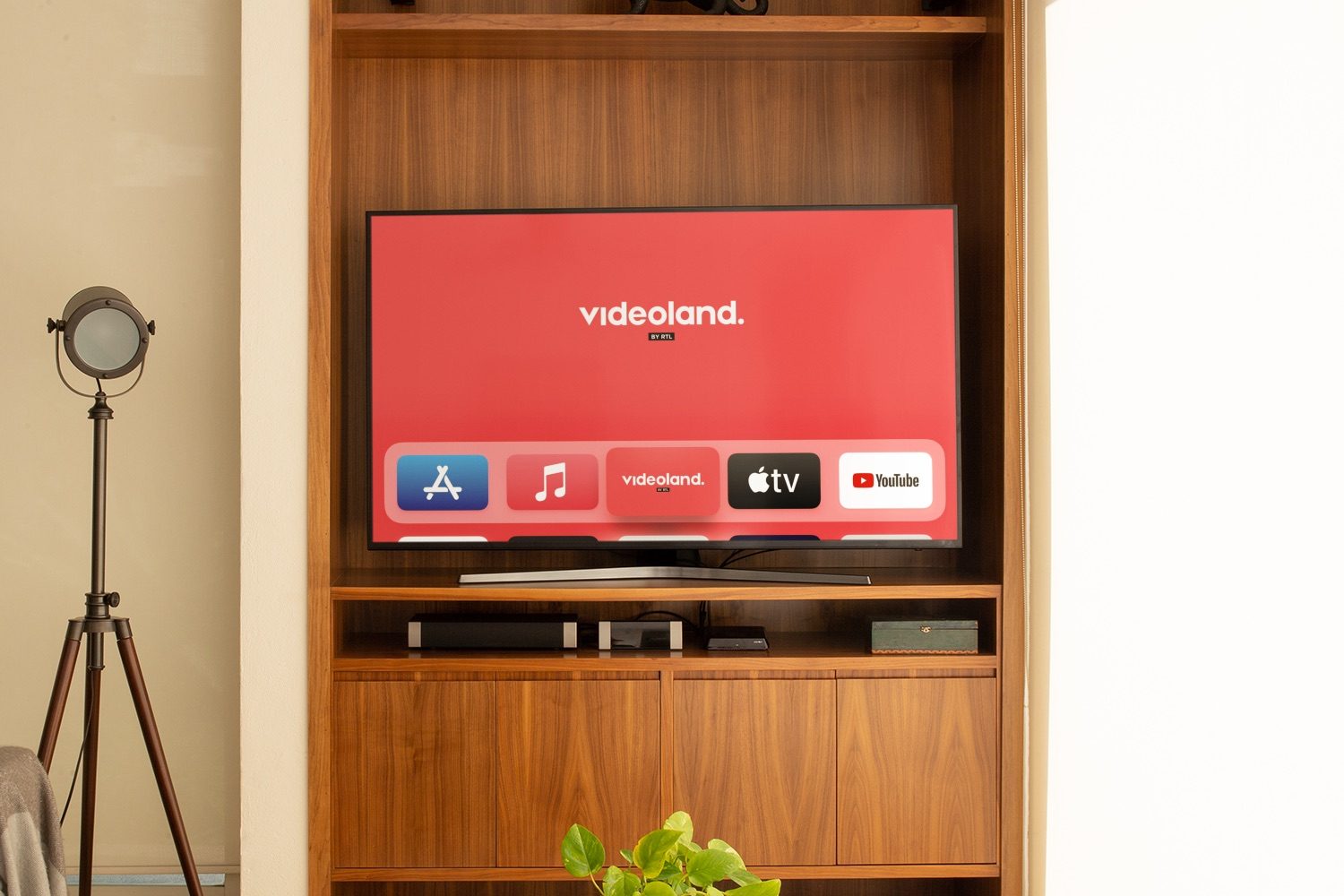 Videoland V2 op Apple TV beginscherm