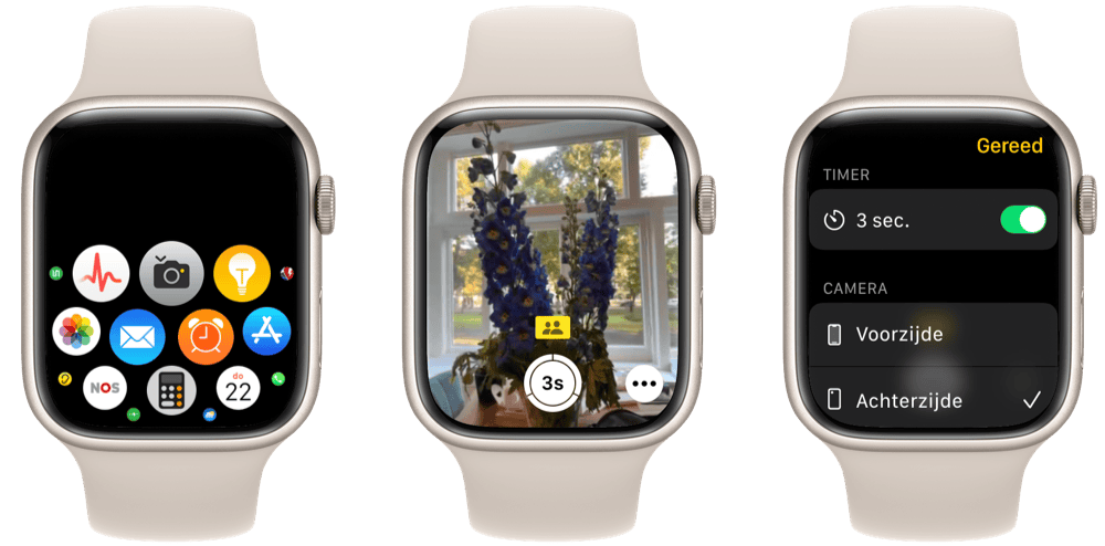 Apple Watch Camera-app gebruiken