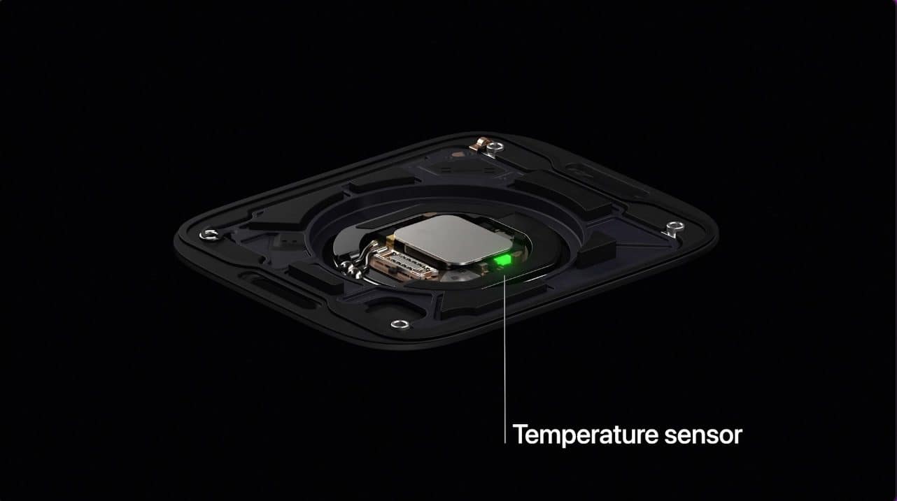 Apple Watch Series 8 temperatuursensor