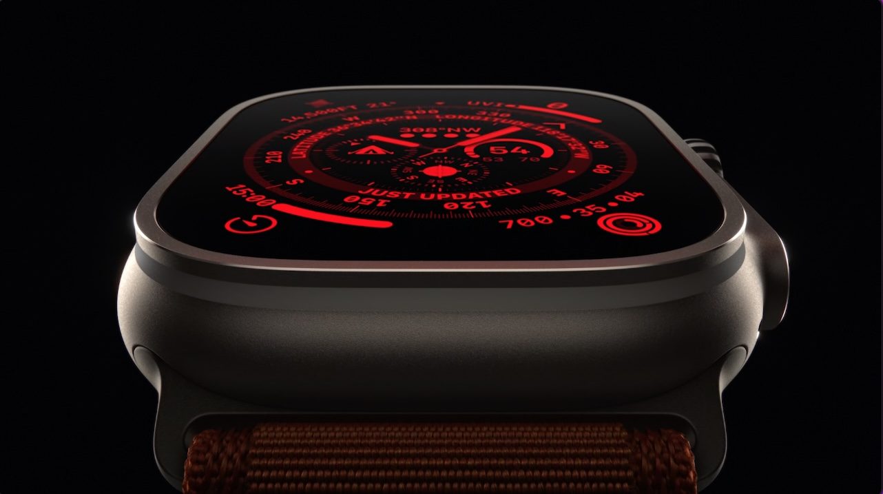 Apple Watch Ultra nachtmodus