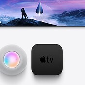 Apple TV met HomePod mini