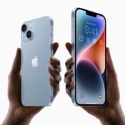 iPhone 14 en iPhone 14 Plus blauw