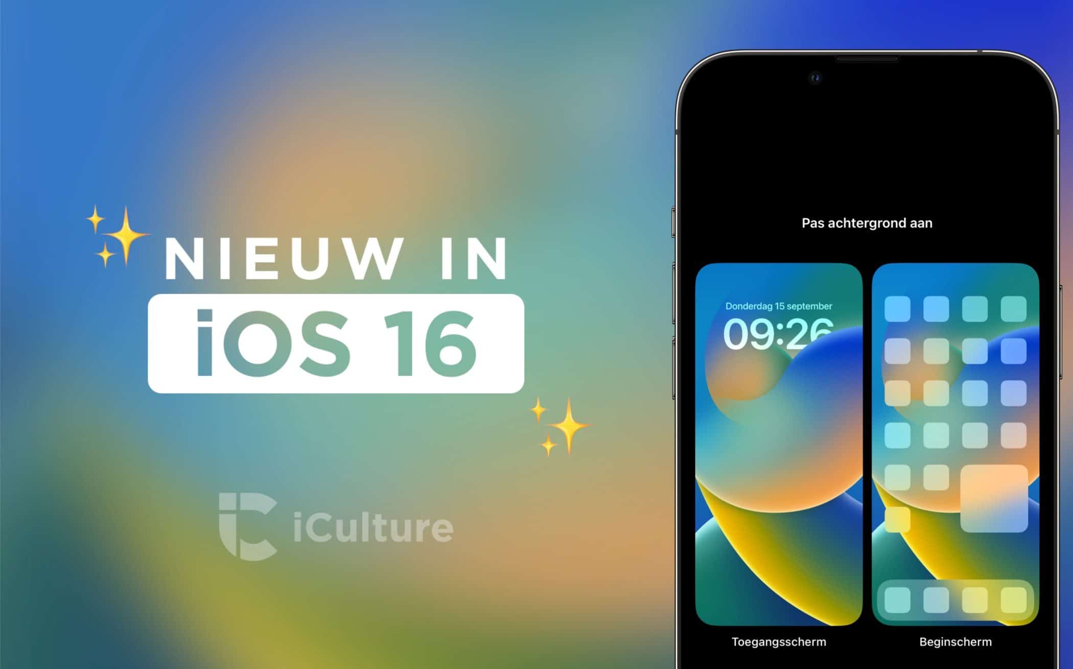 iOS 16.1 functies