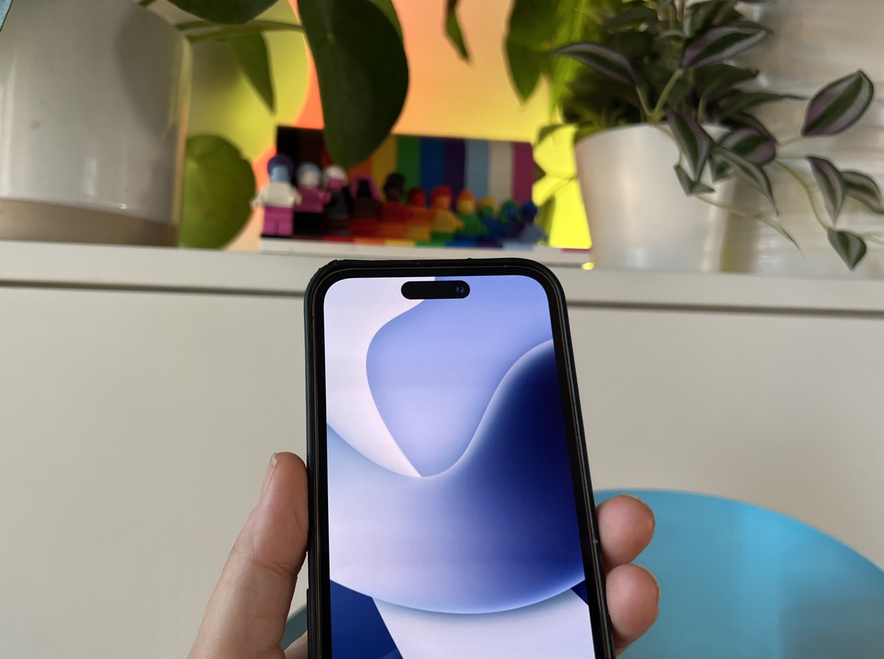 iPhone 14 Pro pilvormige notch