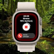 Sirene op Apple Watch Ultra