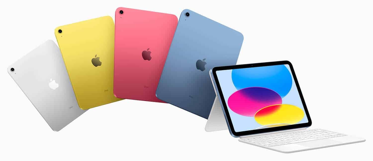 iPad 2022 kleuren