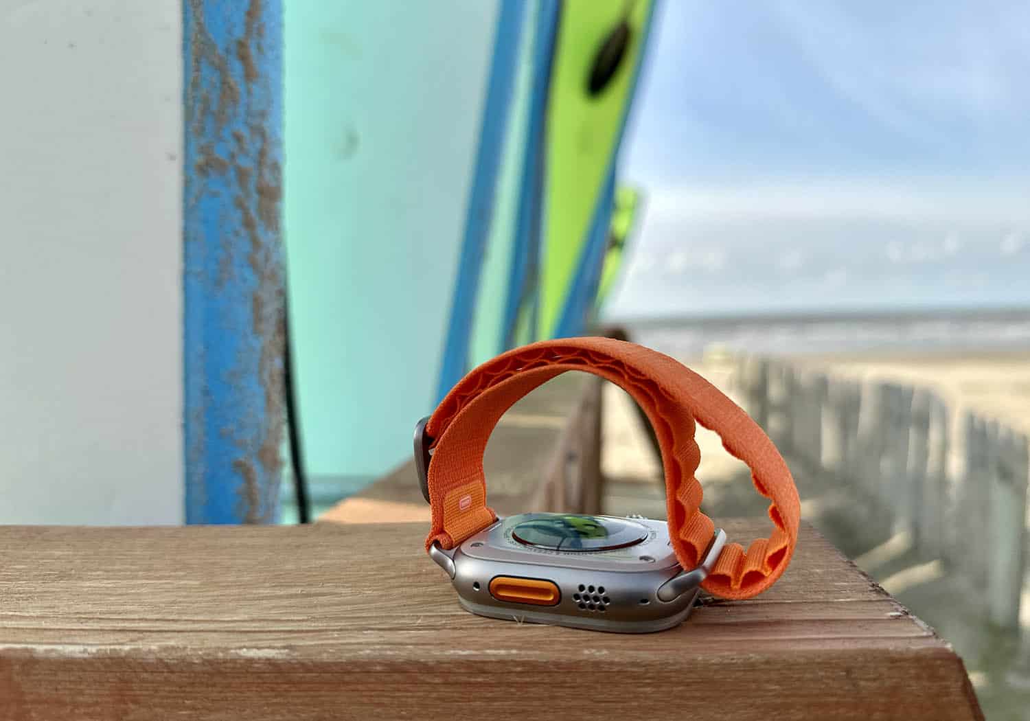 Apple Watch Ultra review: op het strand