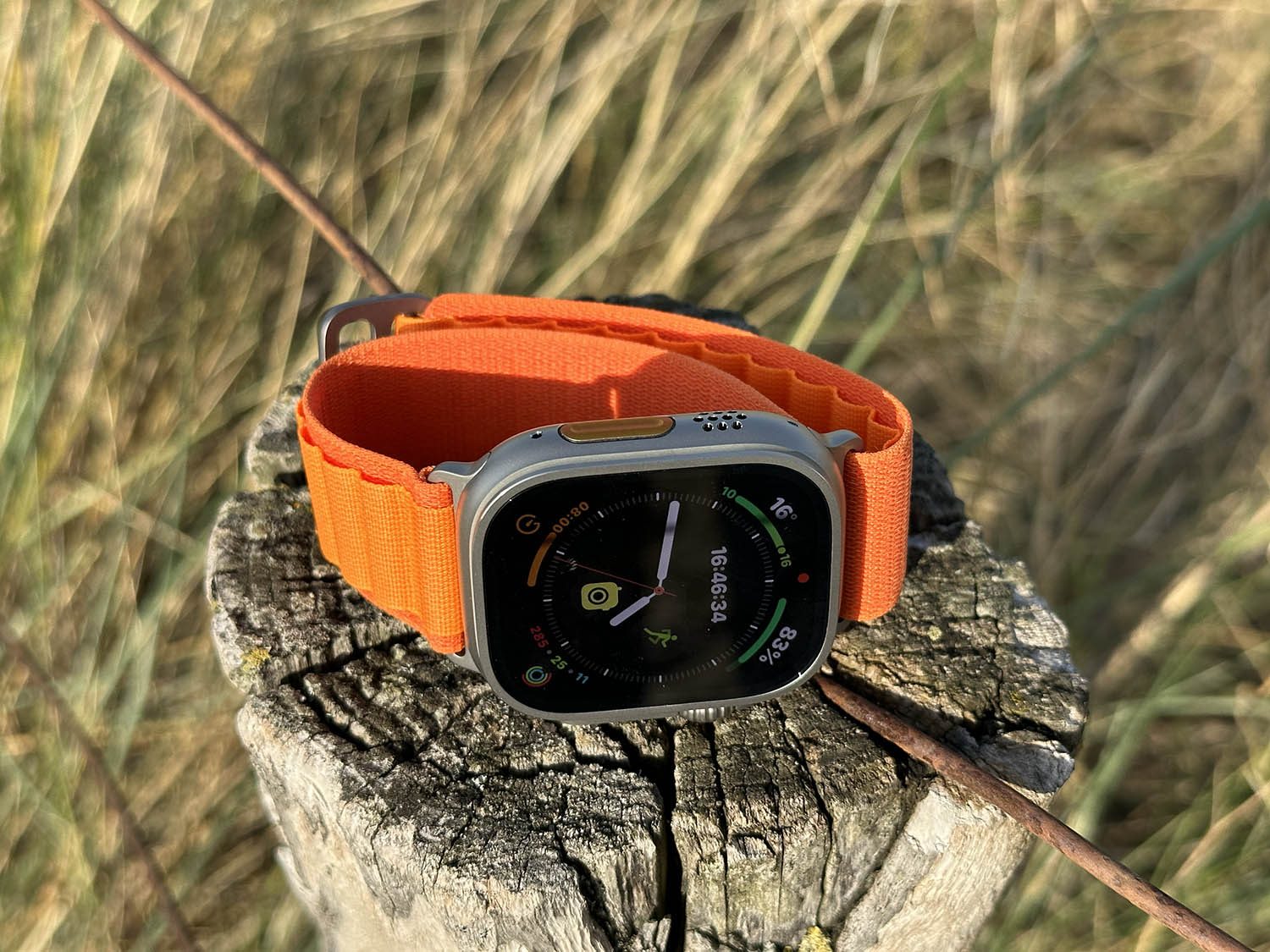 Apple Watch Ultra review: aan het strand