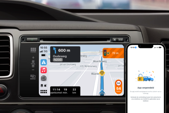 TomTom AmiGO voor CarPlay gratis TomTom voor in de auto
