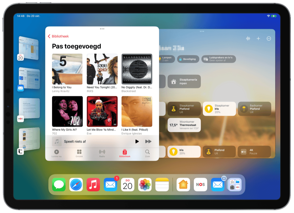 iPad Pro Stage Manager in iPadOS 16