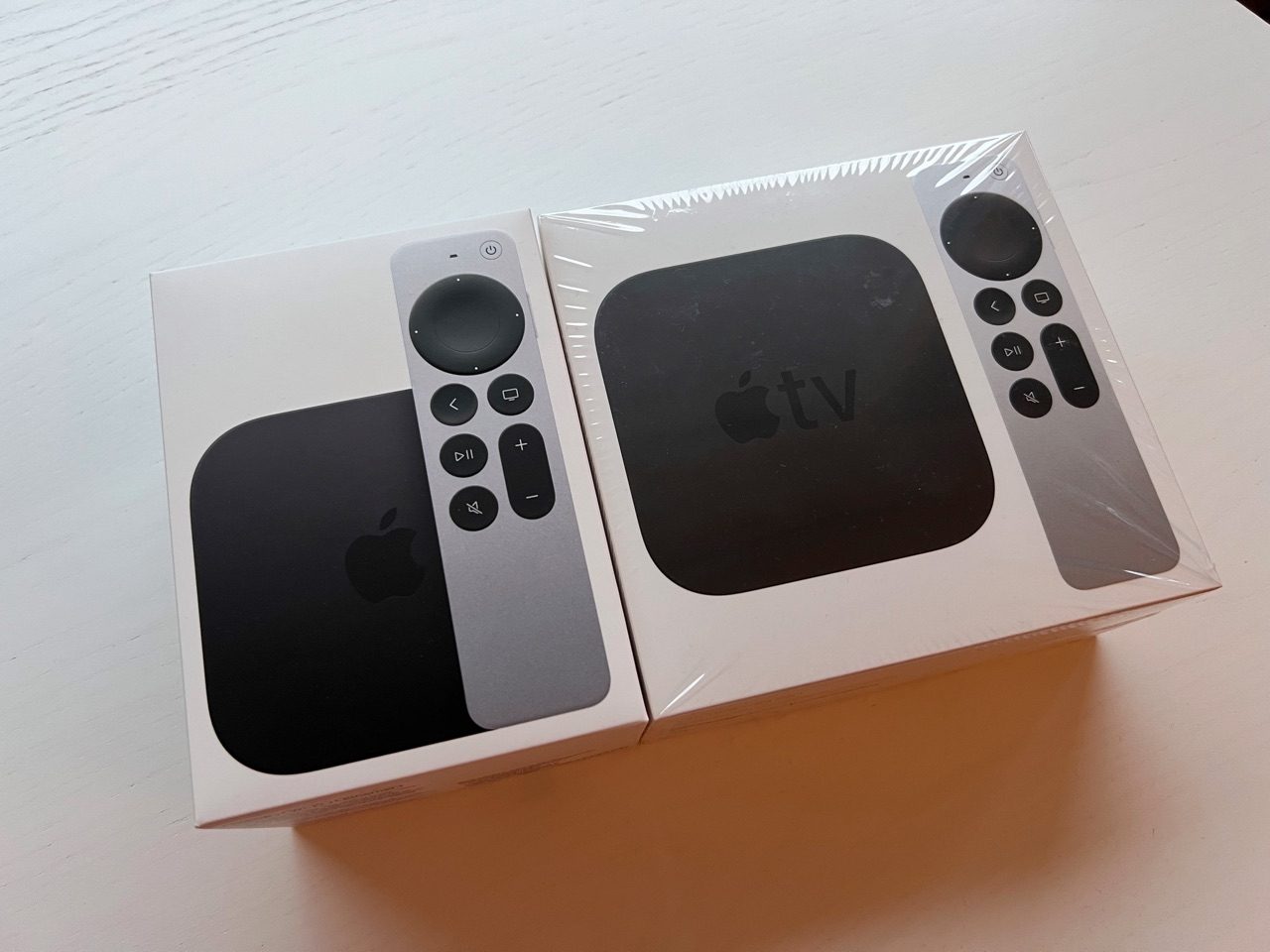 Apple TV 4K 2022 vs 2021 verpakking