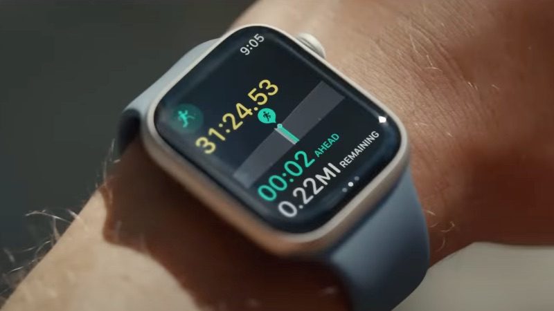 watchOS 9.2: race route in Workout-app op Apple Watch