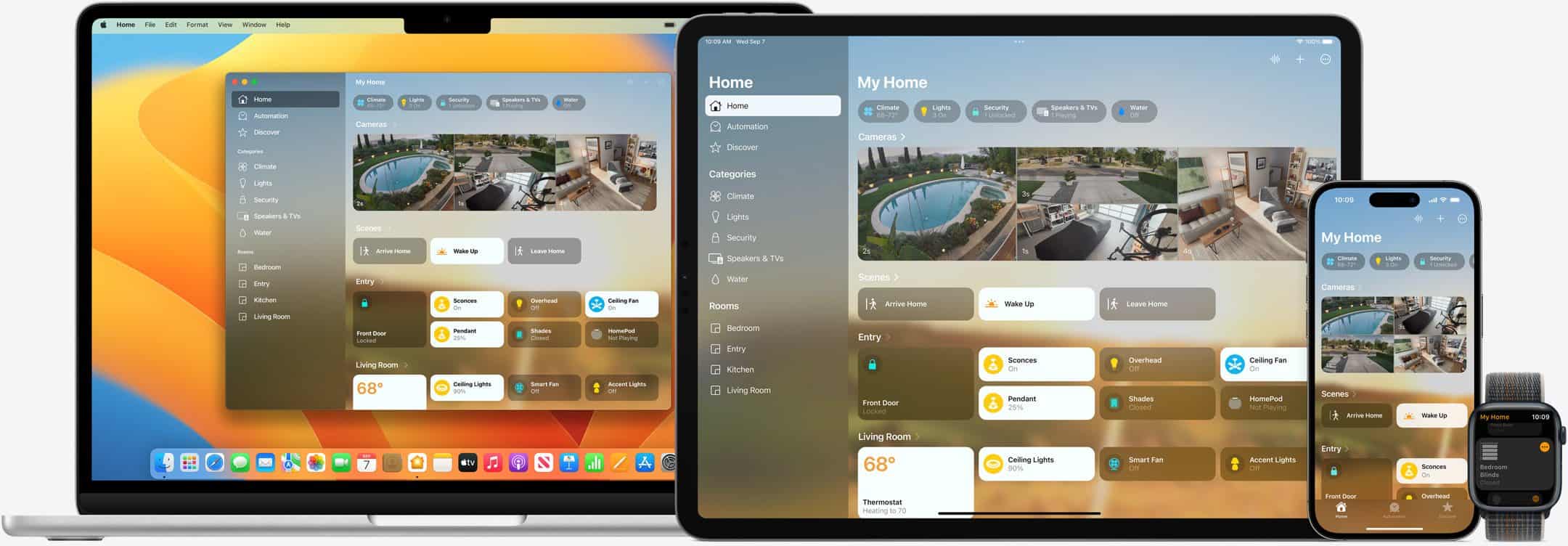 Woning-app voor HomeKit in iOS 16, iPadOS 16, macOS Ventura en watchOS 9