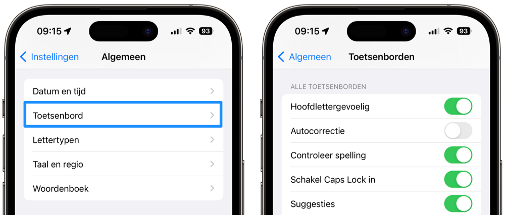 Autocorrectie uitschakelen iPhone en iPad: zo werkt het