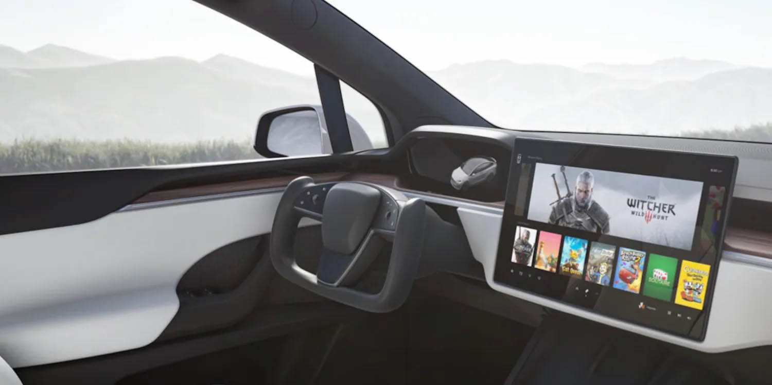 Tesla Model X interieur