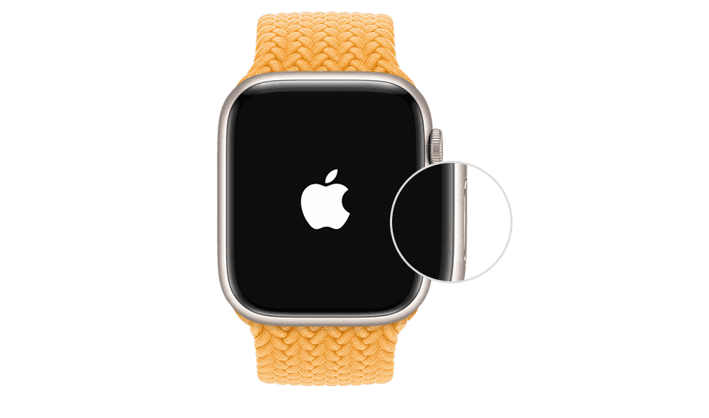 Apple Watch inschakelen