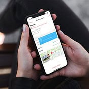 Agenda-afspraak met reistijd naar locatie op de iPhone