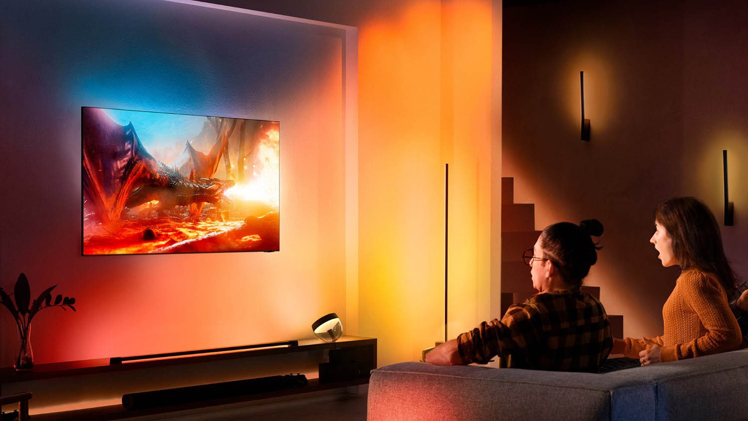 Philips Hue Sync op Samsung TV