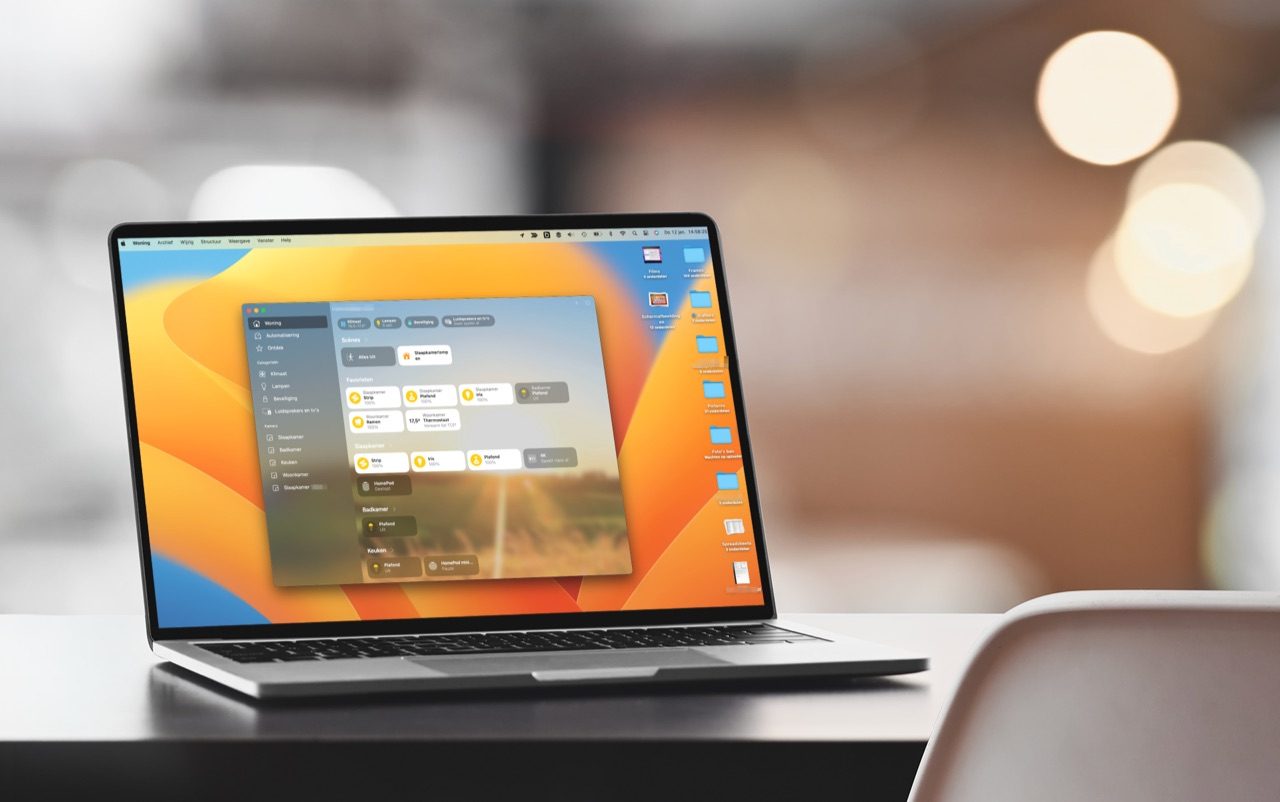 Woning-app op de Mac
