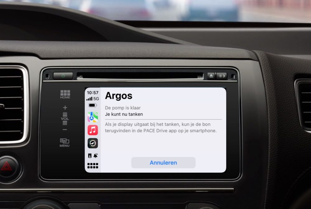 CarPlay tanken apps