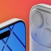 Close-up van iPhone 15 render