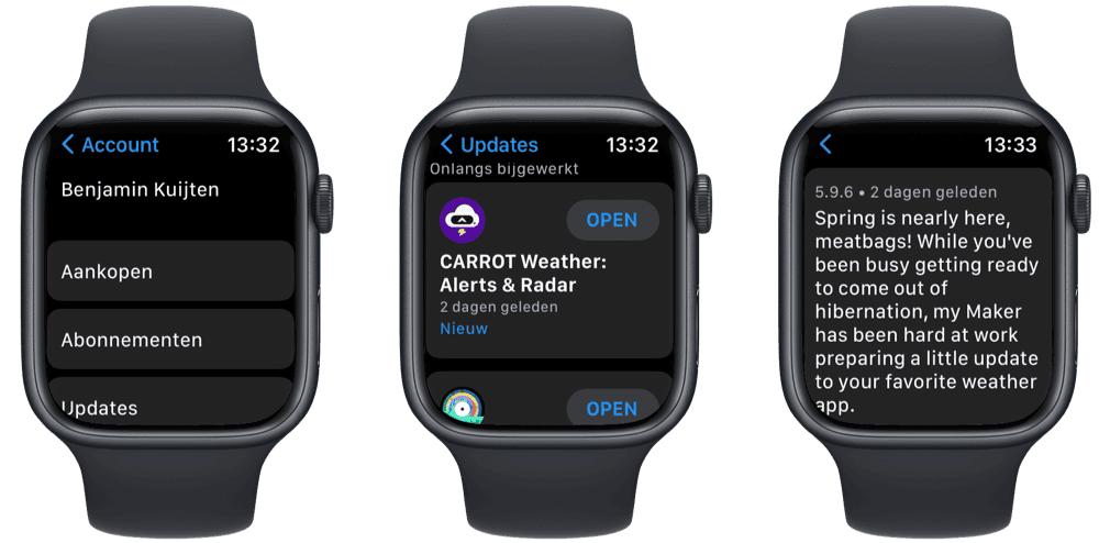 Apple Watch App Store: instellingen en updates