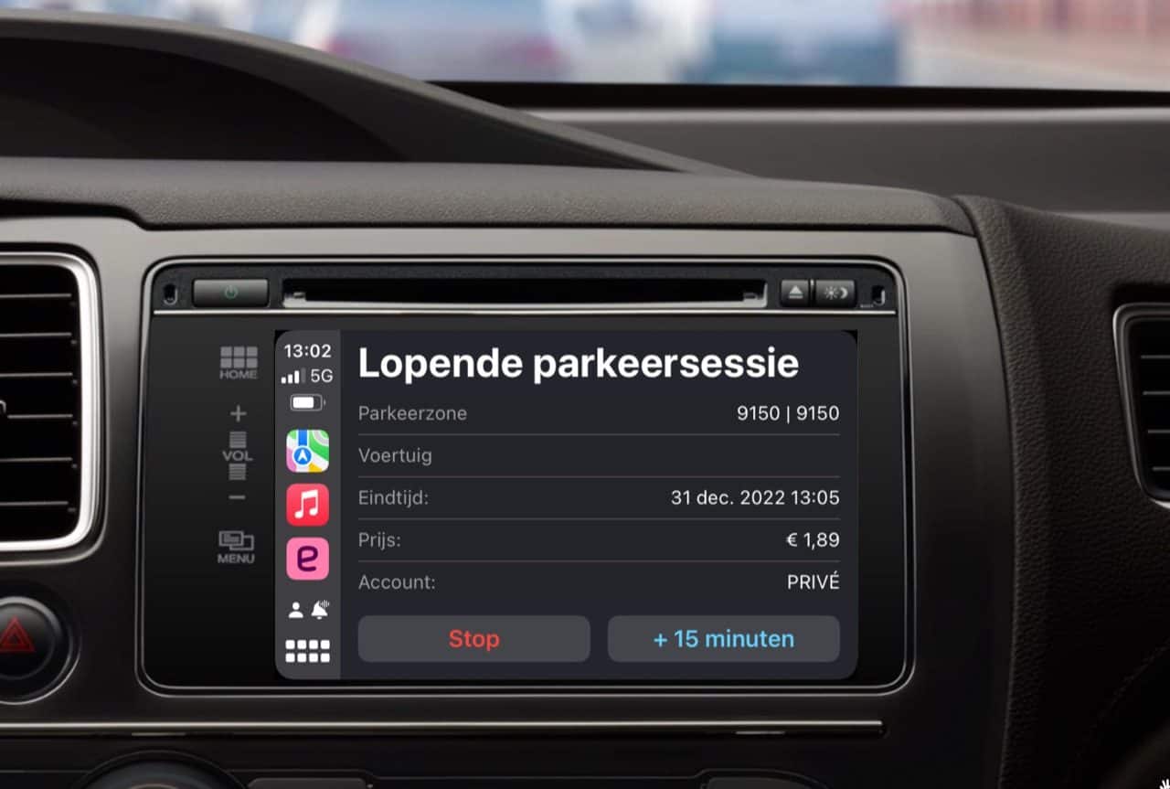 CarPlay parkeerapps: parkeren en betalen via je CarPlay scherm