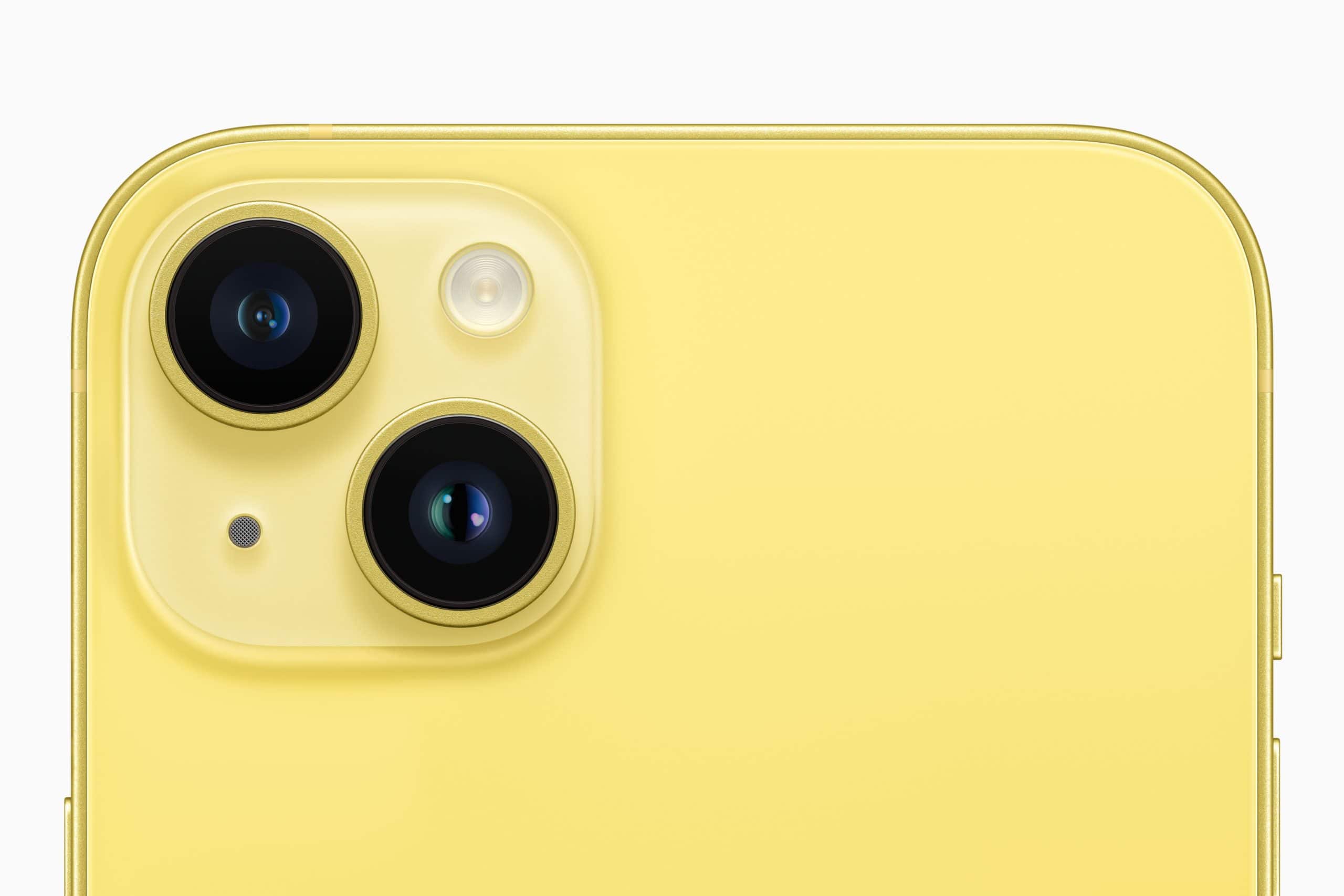 iPhone 14 geel