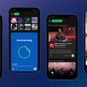 Spotify design update voor Home en Zoeken tabblad in 2023