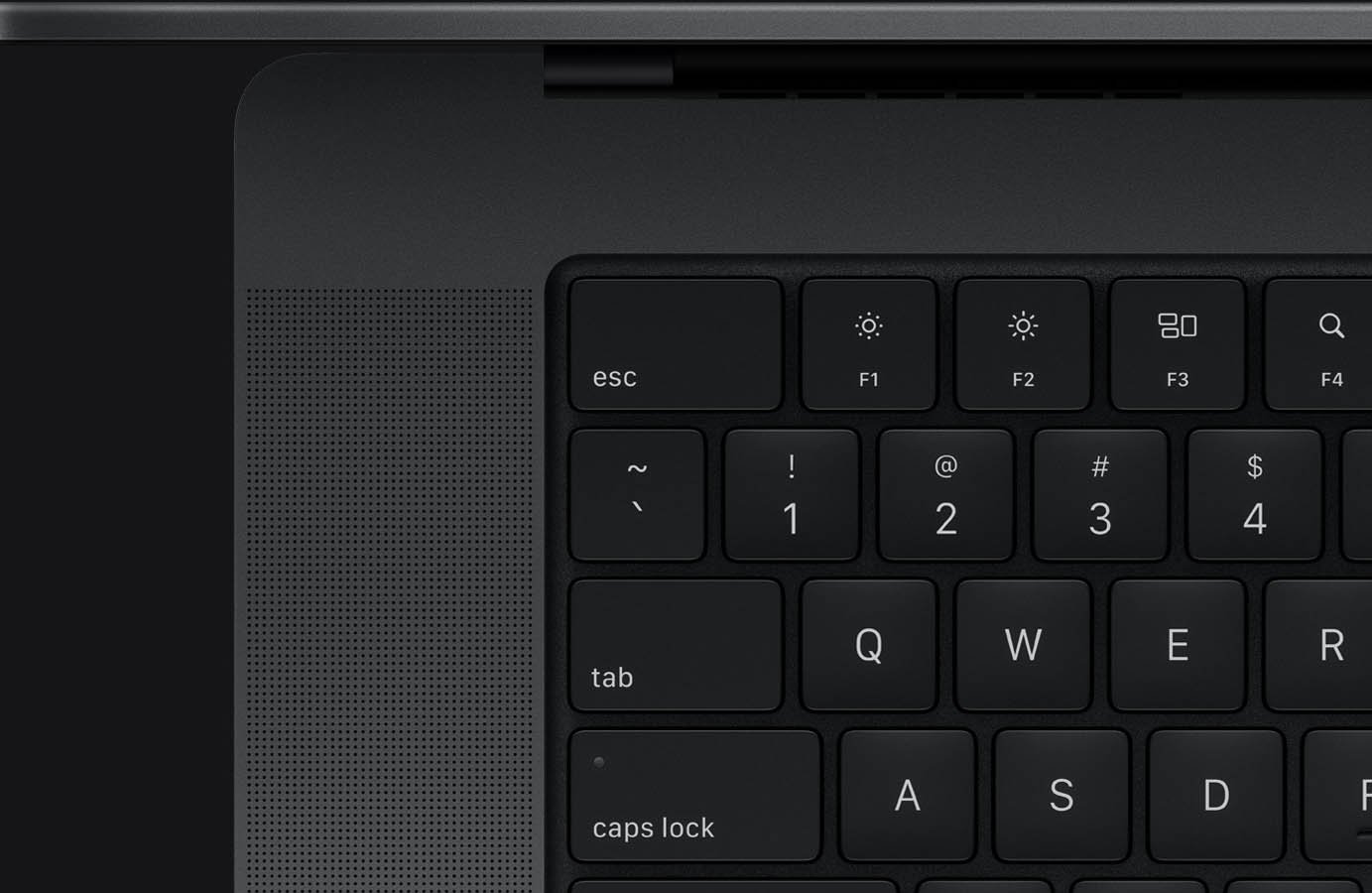 Escape-toets op MacBook