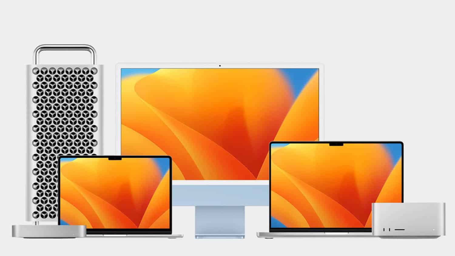 Mac desktopmodellen 2023