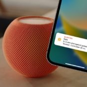 Melding van alarmgeluid (rookmelder) van de HomePod via Woning-app